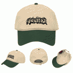 Fomies - Beige/Green Embroidered Cap